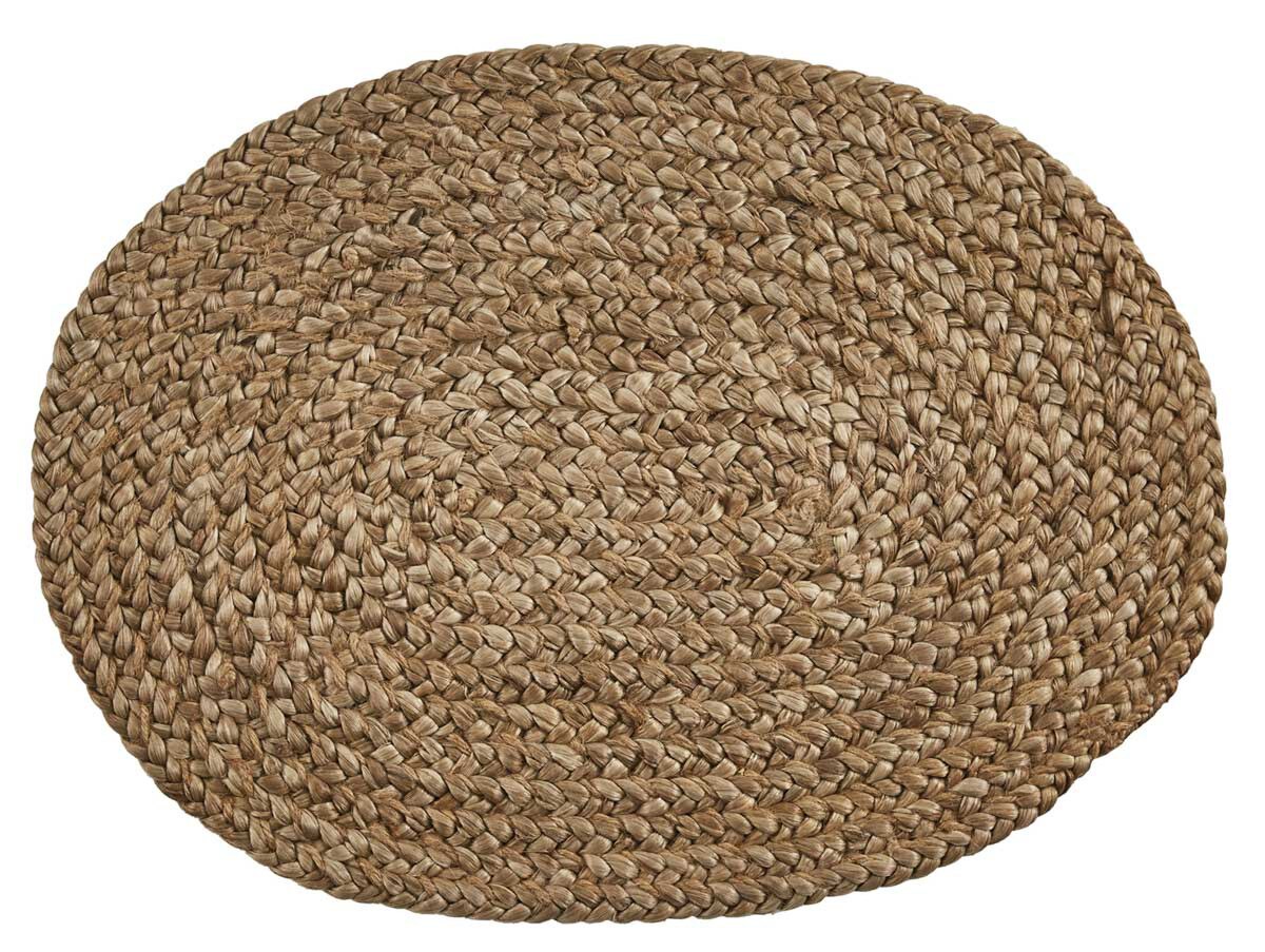 Park Designs Oval Jute Braided Placemat Set of 4