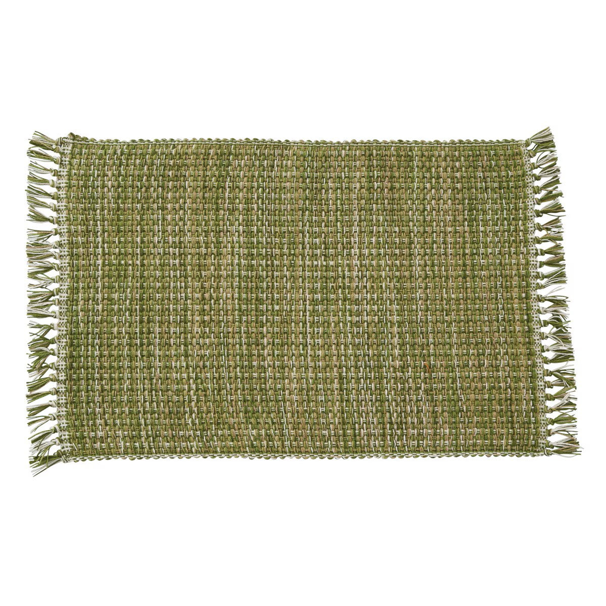 Park Designs Basketweave Placemat - Evergreen Set of 4