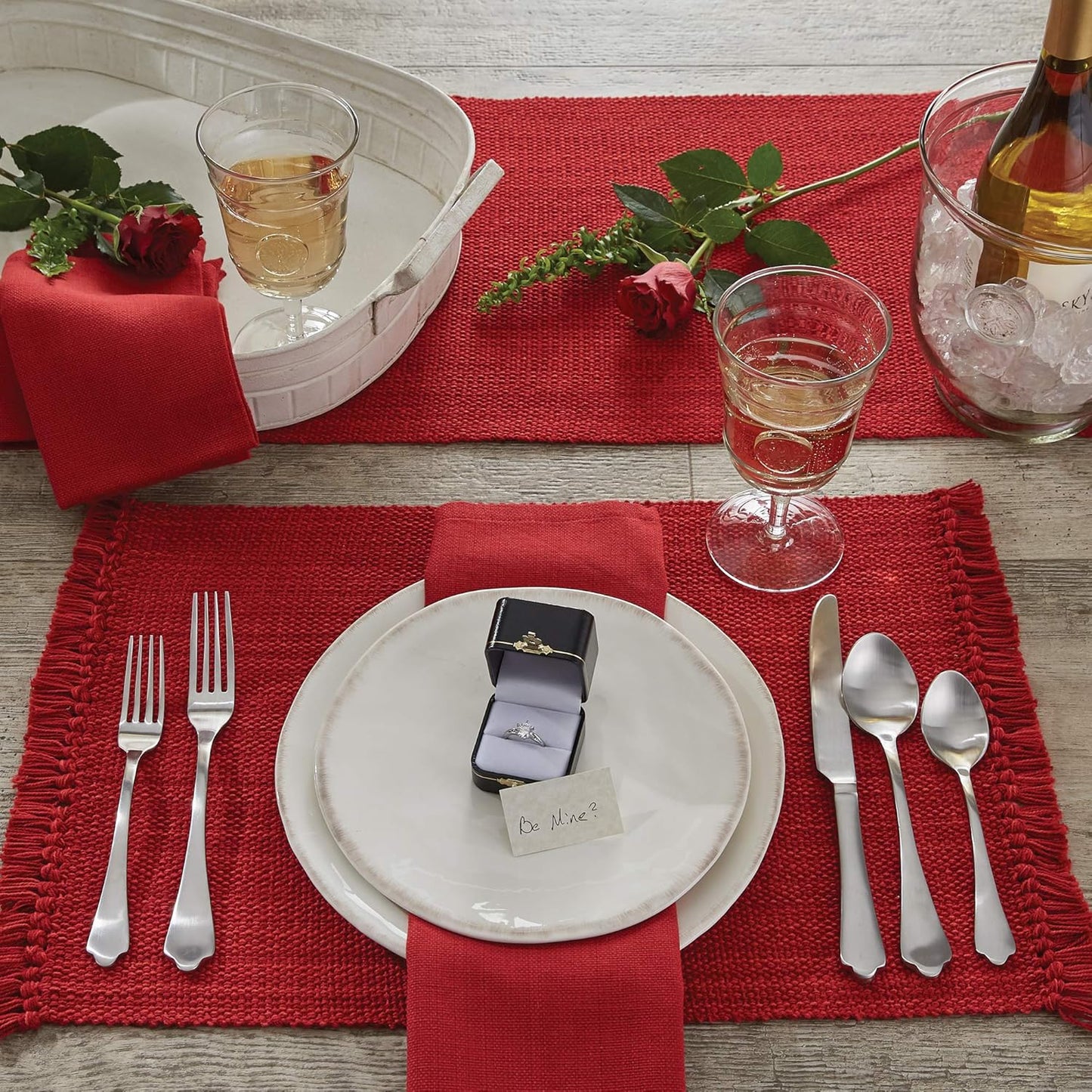 Park Designs Red Casual Classics Placemat Set of 4