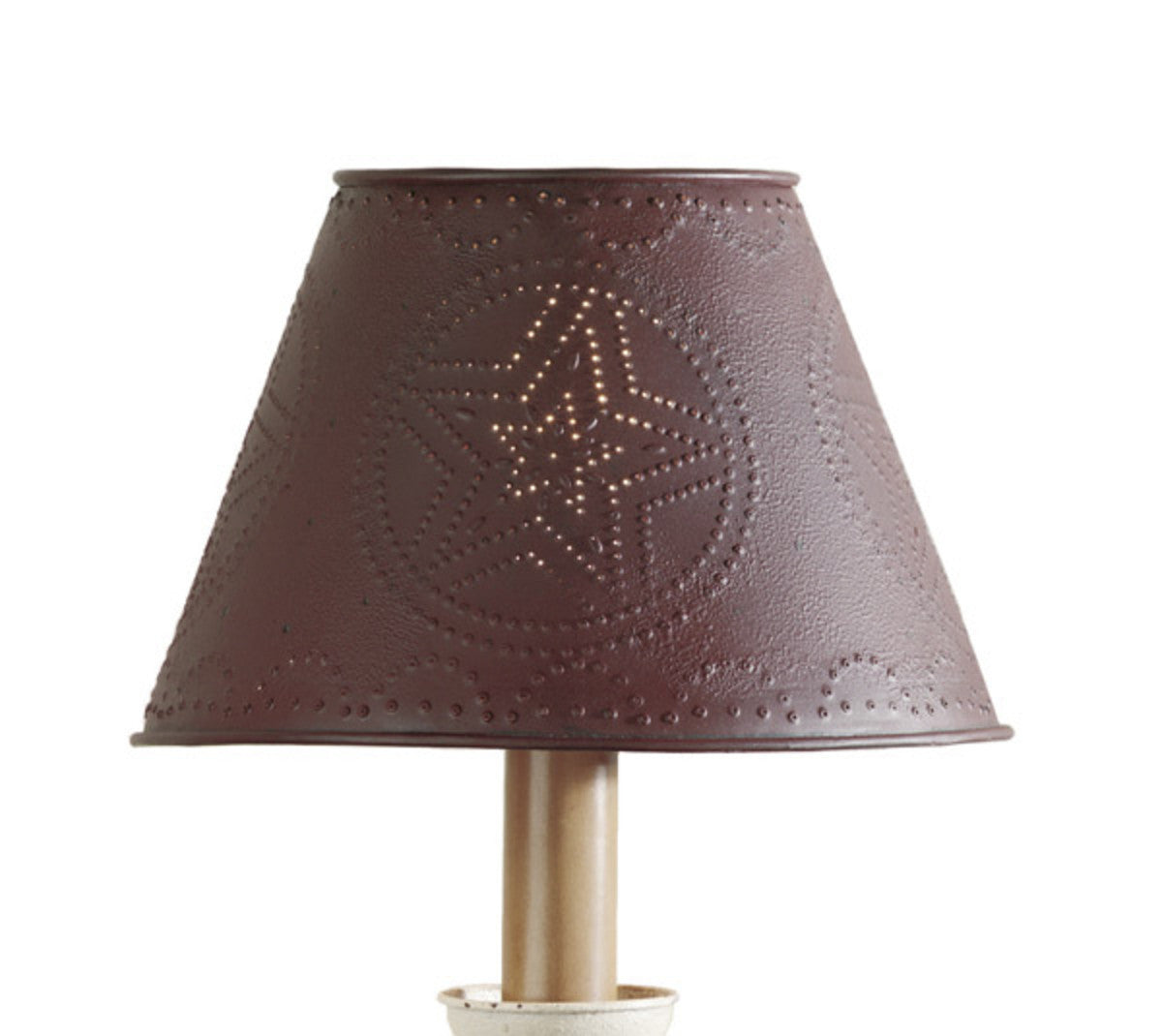Park Designs Metal Star Shade - 10" - Red