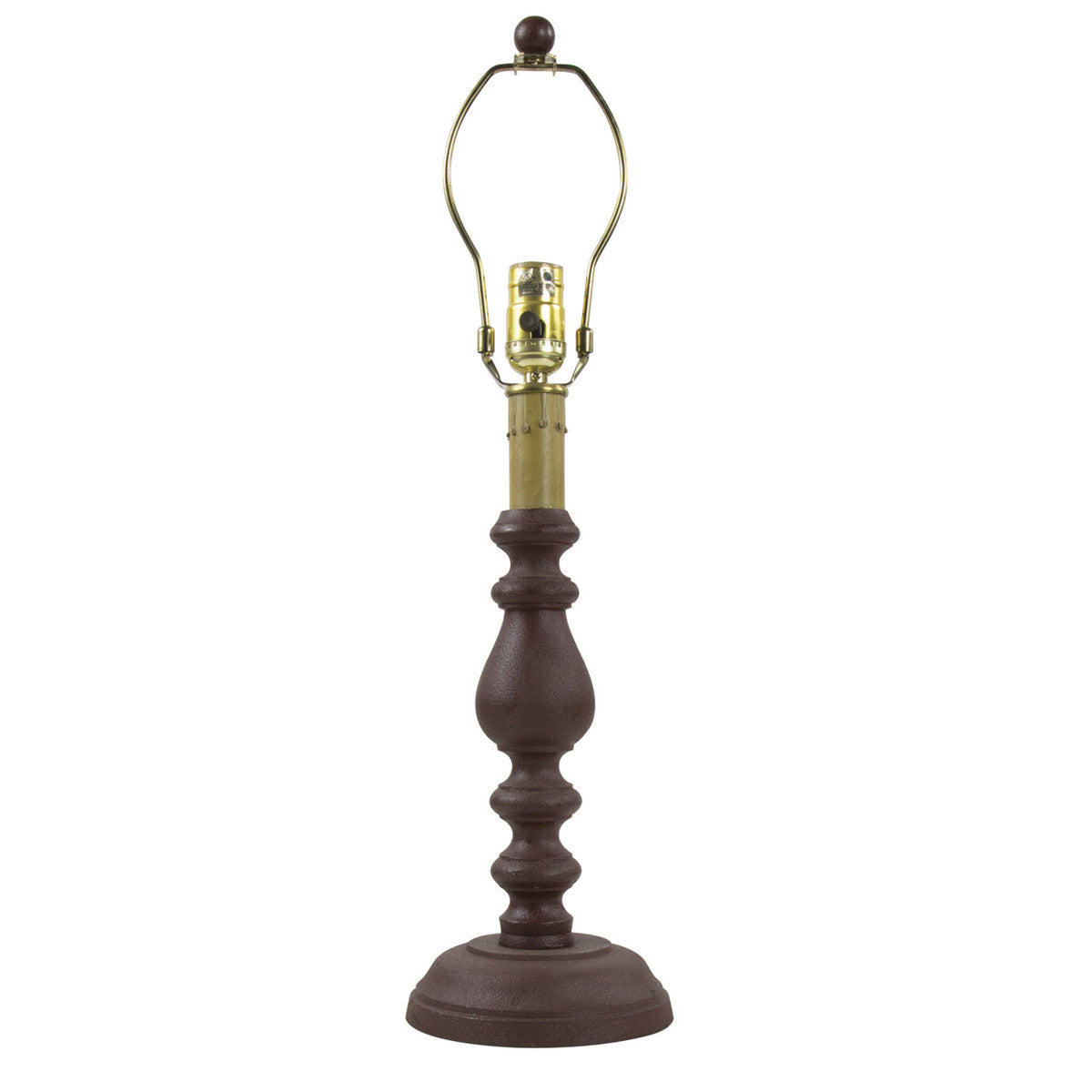 Park Designs Candlestick Lamp 23" Red