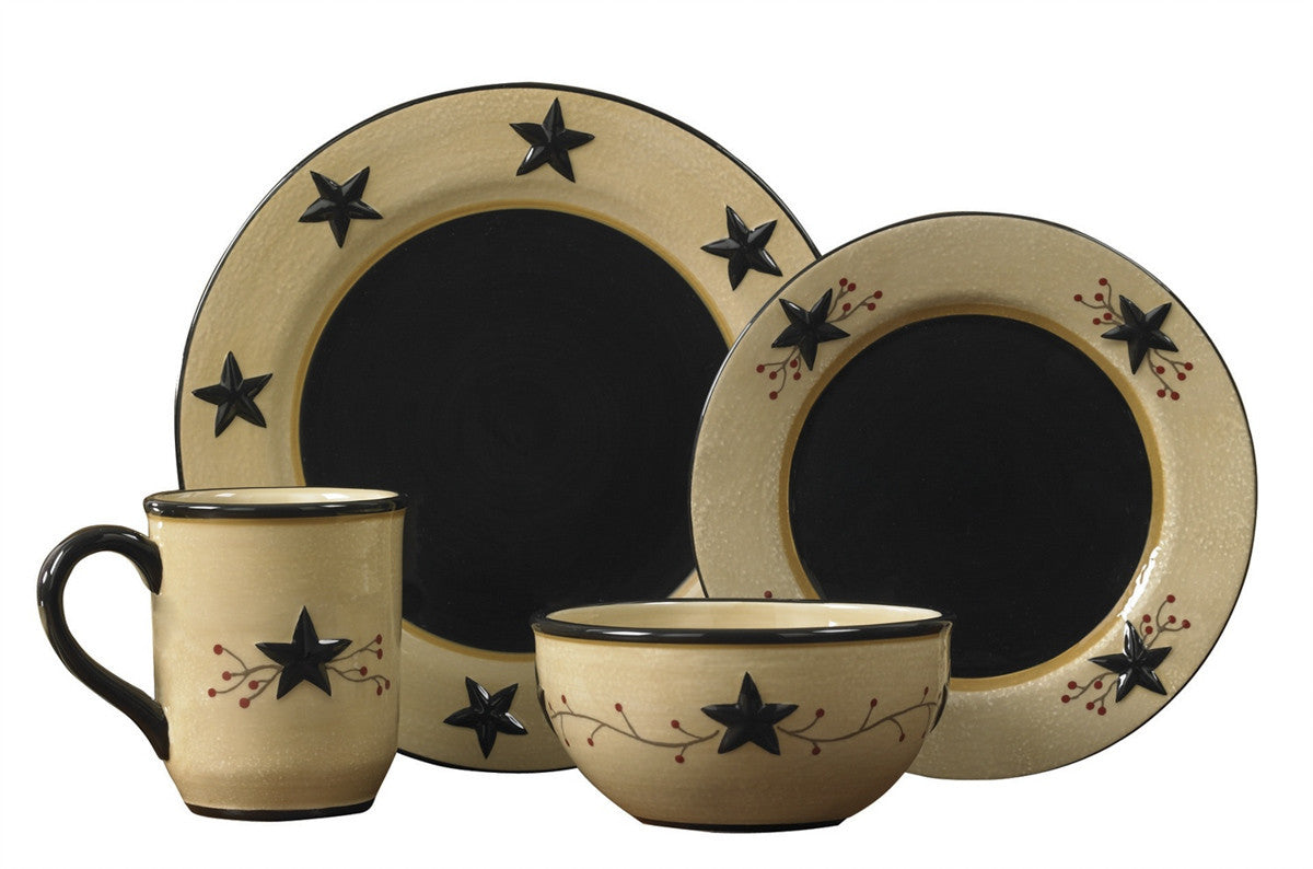 Park Designs Star Vine Mug Set of 4