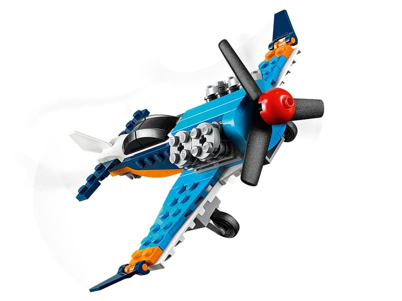 LEGO Creator 3in1 Propeller Plane 31099 Flying Toy Building Kit (128 Pieces)