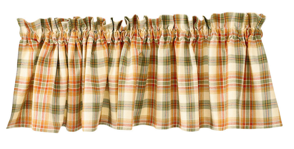 Park Designs Lemon Pepper Country Window Valance, 72" X 14"