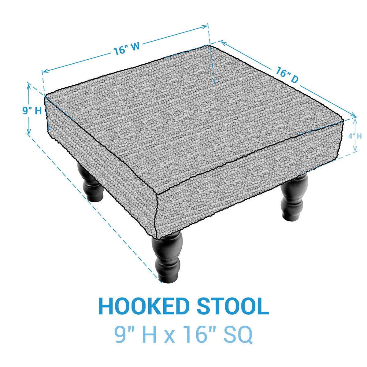 Park Designs Wood Slices Hooked Stool