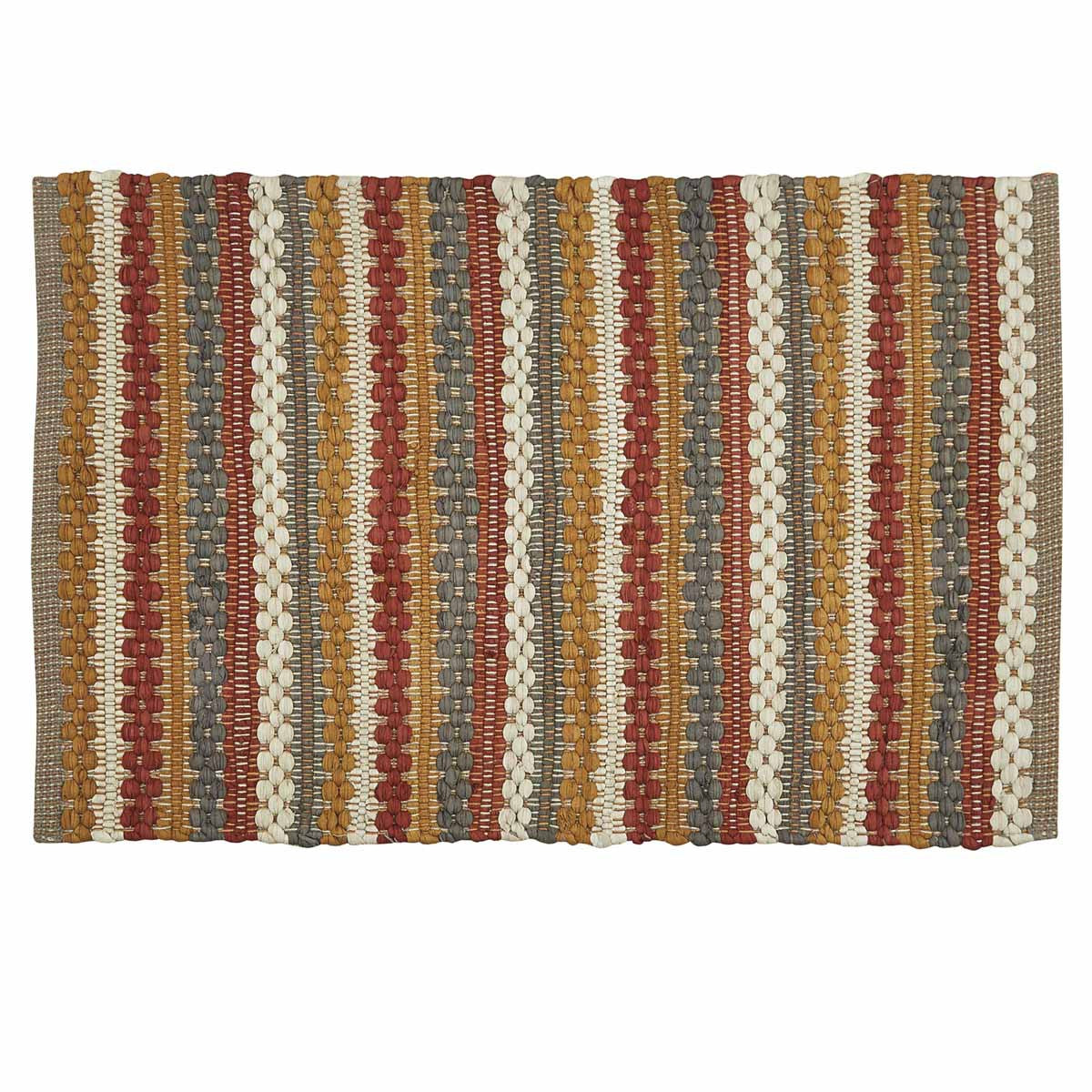 Park Designs Gathered Pumpkin Chindi Rug 2' X 3'