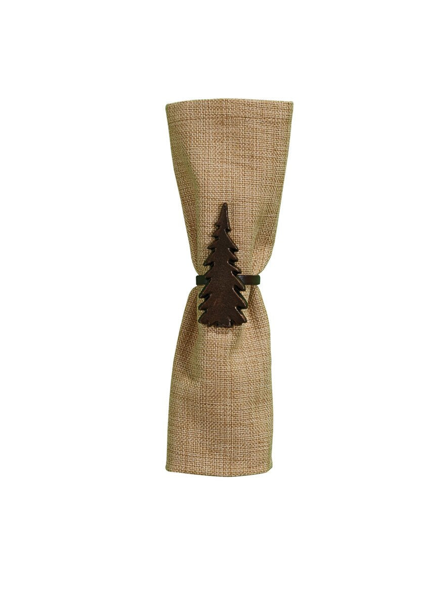 Park Designs Fir Tree Napkin Ring Set of 4