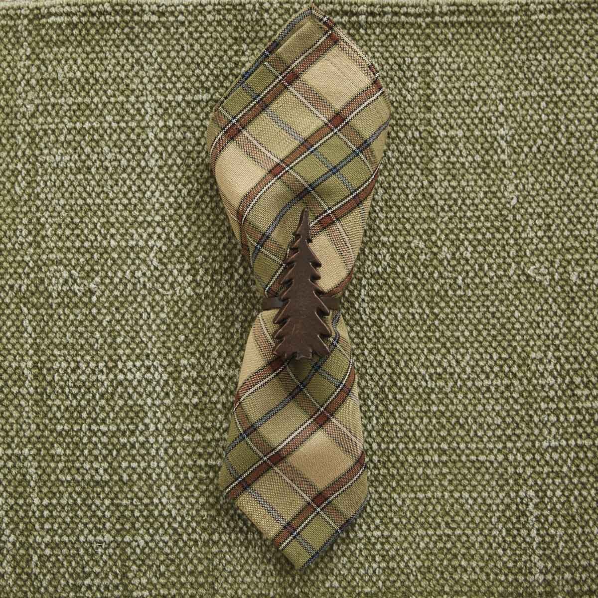 Park Designs Fir Tree Napkin Ring Set of 4