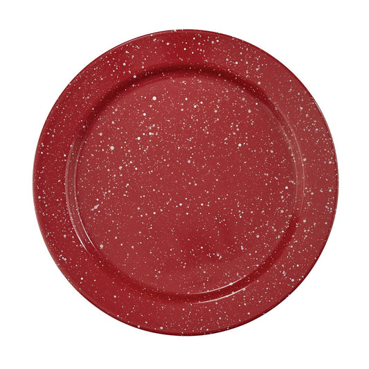 Park Designs Granite Enamelware Dinner Plate - Red - Set of 4