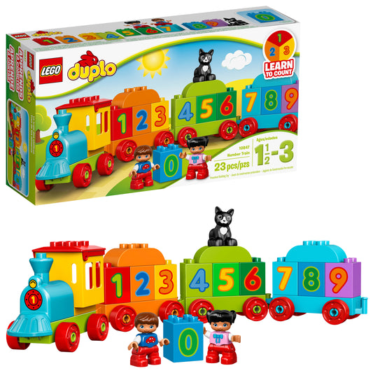 LEGO DUPLO My First Number Train 10847 Preschool Educational Toy