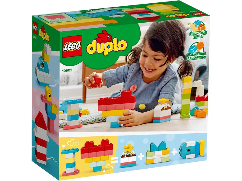 LEGO DUPLO Classic Heart Box 10909 Building Playset and Learning Toy for Toddlers