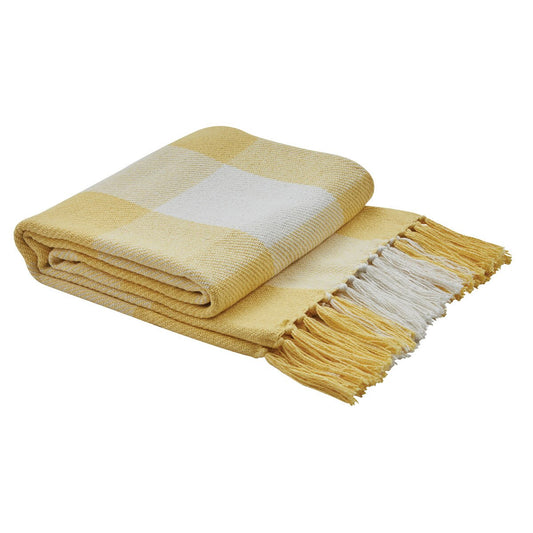 Park Designs Wicklow Throw 50" X 60" - Yellow