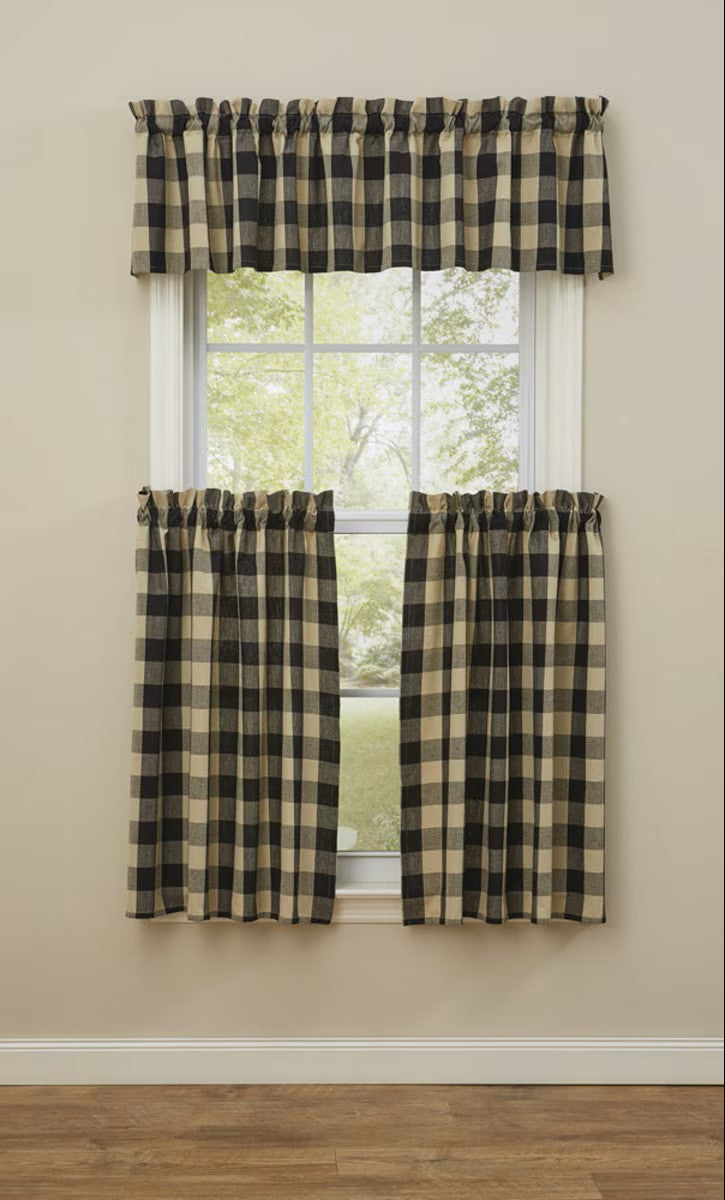 Park Designs Wicklow Valance - Black