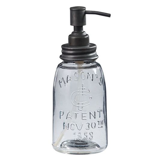 Park Designs Mason Jar Soap Dispenser - Black