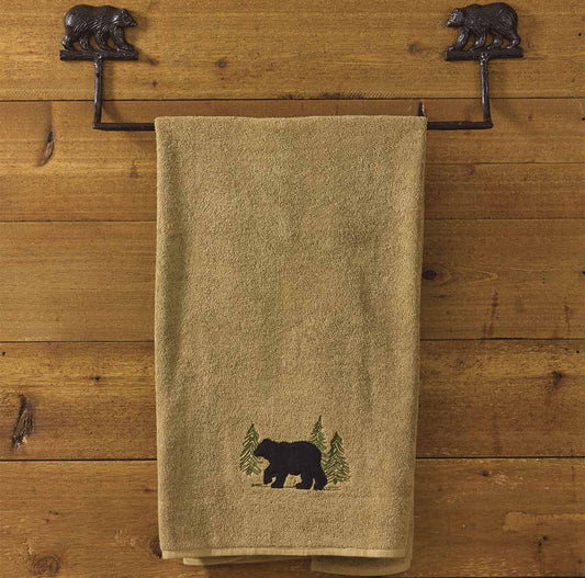 Park Designs Cast Bear Towel Bar - 24"