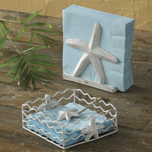 Starfish Beverage Napkin Holder