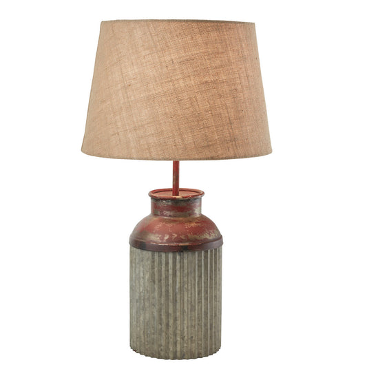 Park Designs Crimped Canister Lamp with Shade