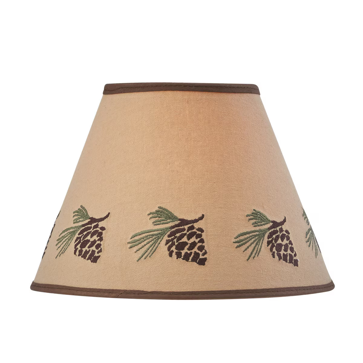 Park Designs Pinecone Embroidered Shade - 10"