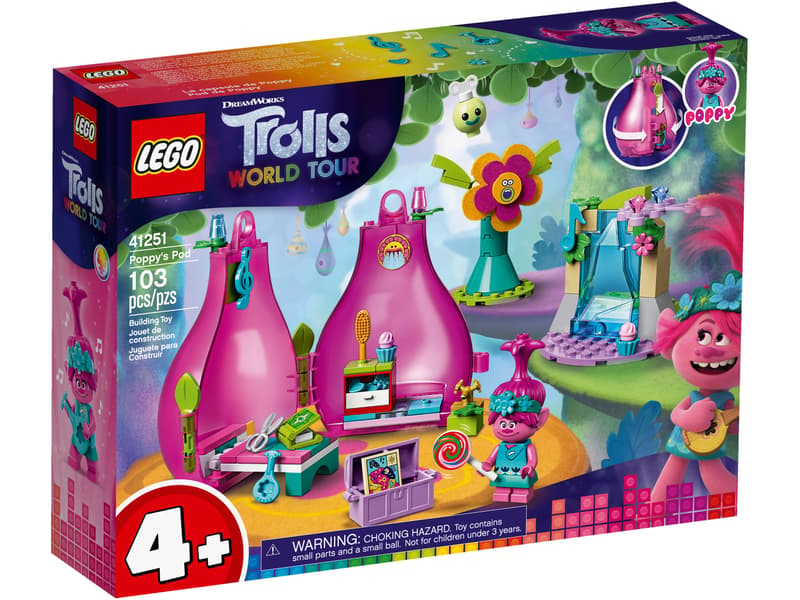 LEGO Trolls World Tour Poppy's Pod 41251 (103 Pieces)