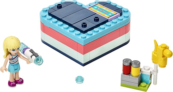 LEGO Friends Stephanie’s Summer Heart Box 41386 Building Kit (95 Pieces)
