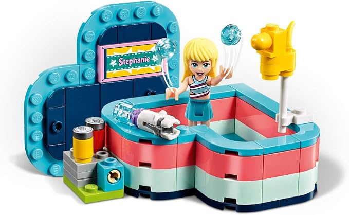 LEGO Friends Stephanie’s Summer Heart Box 41386 Building Kit (95 Pieces)