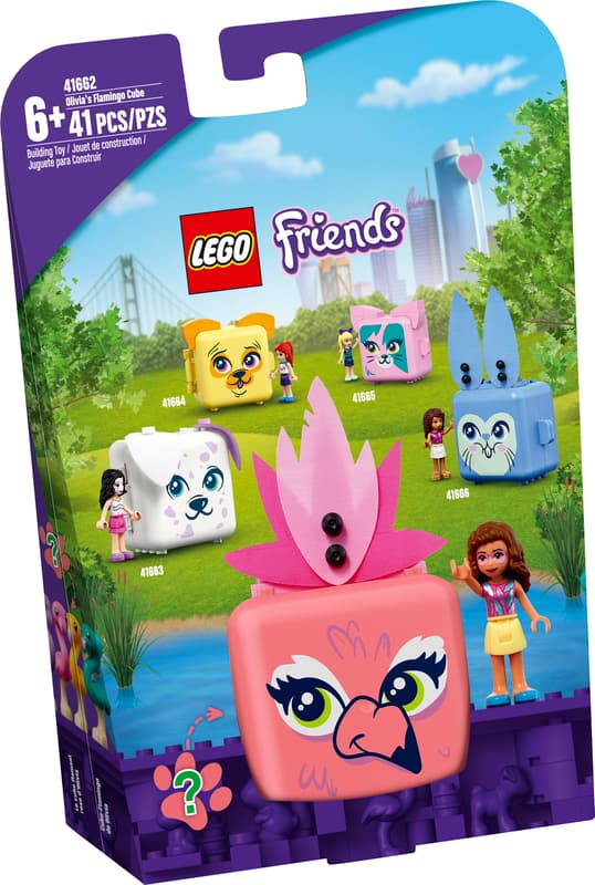 LEGO Friends Olivia's Flamingo Cube 41662 Building Kit (41 Pieces)