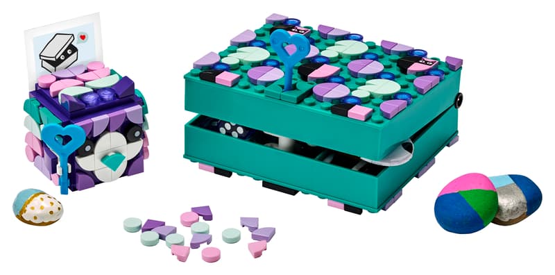 LEGO DOTS Secret Boxes 41925 DIY Craft Decorations Kit (273 Pieces)