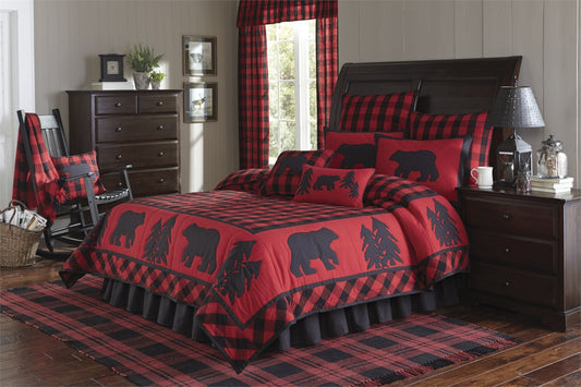 Park Designs Buffalo Check Queen Quilt