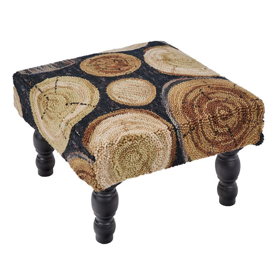 Park Designs Wood Slices Hooked Stool