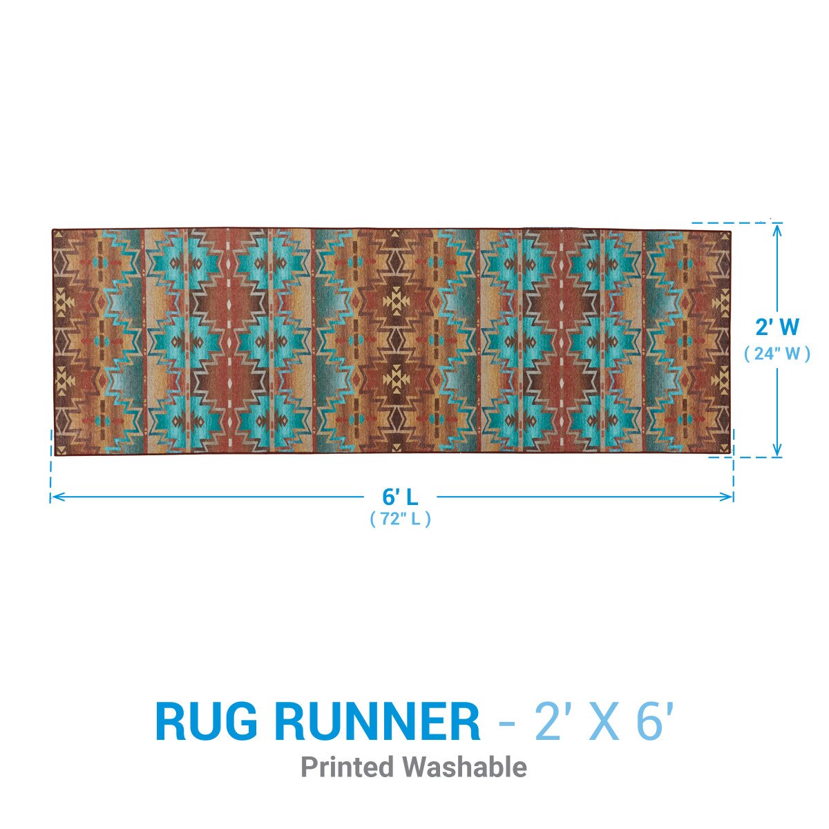 Park Designs Cedar Crest Rug Runner 2' x 6'