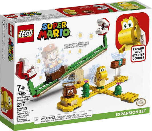 LEGO Super Mario Piranha Plant Power Slide Expansion Set 71365 (217 Pieces)