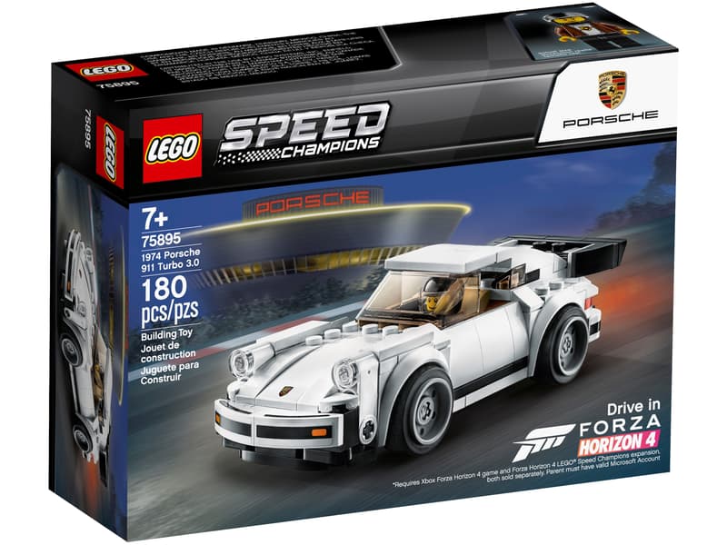 LEGO Speed Champions 1974 Porsche 911 Turbo 3.0 75895 Building Kit (180 Pieces)
