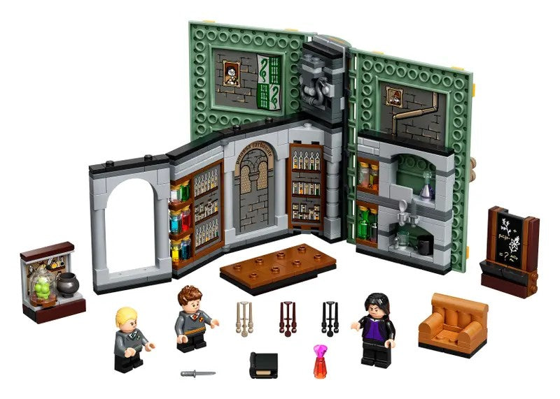 LEGO Harry Potter Hogwarts Moment: Potions Class 76383 Brick-Built Playset with Professor Snape’s Potions Class