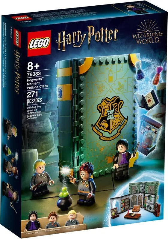 LEGO Harry Potter Hogwarts Moment: Potions Class 76383 Brick-Built Playset with Professor Snape’s Potions Class