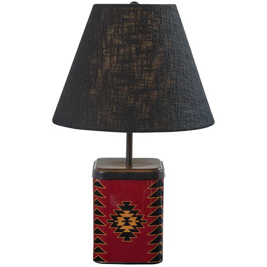 Park Designs Red Dawn Lamp With Shade