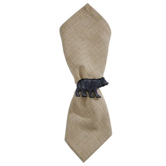 Park Designs Bear Napkin Ring Set of 4