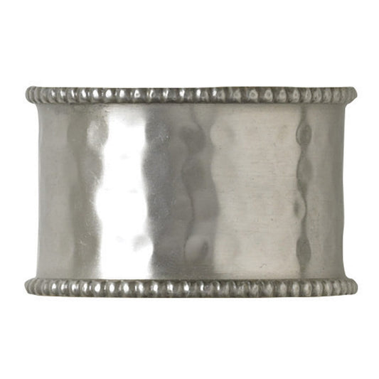 Park Designs Hammered Cuff Napkin Ring - Pewter Finish (Set of 4)