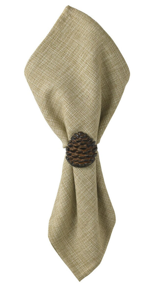 Park Designs  Pine Lodge Napkin Ring Set of 4