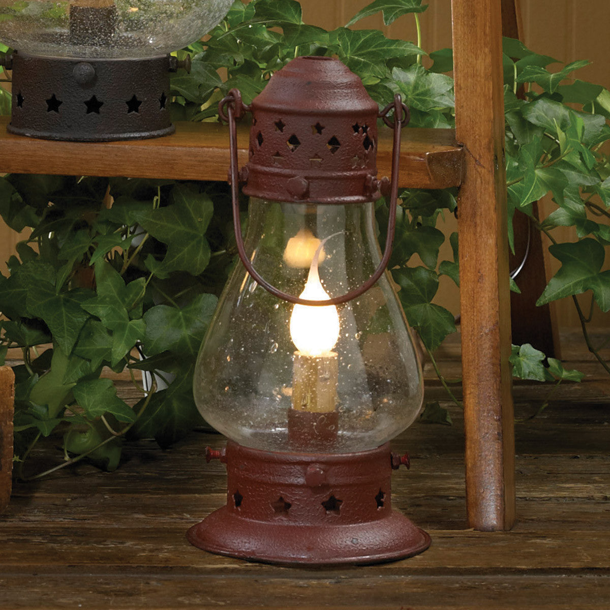 Park Designs Tall Onion Lamp - 9.5" - Red