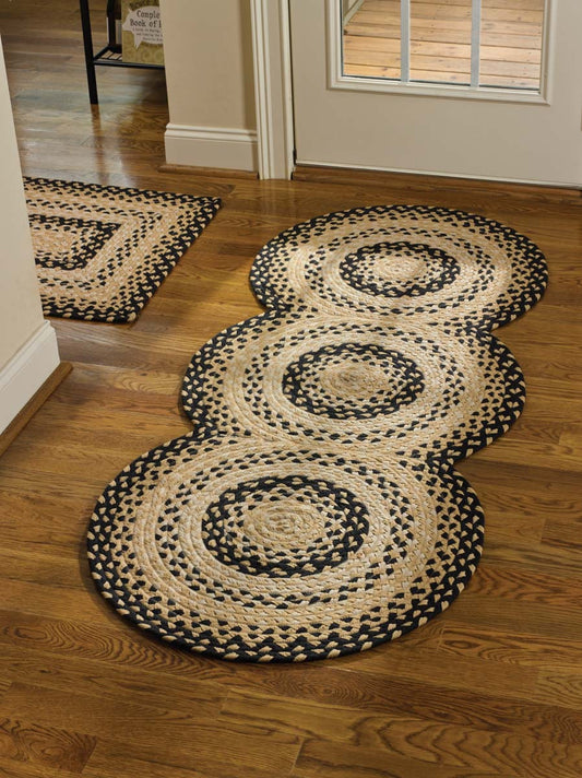 Cornbread Braided Rug Runner - 30" X 72"